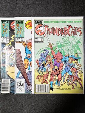 ThunderCats 1,9,18 Vol. 1 🔑 issue (1985) - 3 Book Lot